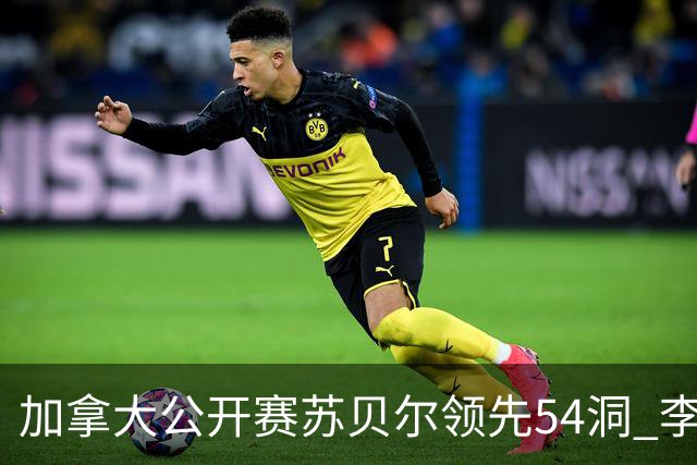 加拿大公开赛苏贝尔领先54洞 李昊桐79杆大滑坡